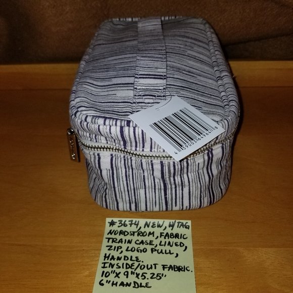 Nordstrom Makeup 3674 Nwt Rare Nordstrom Authentic Train Case